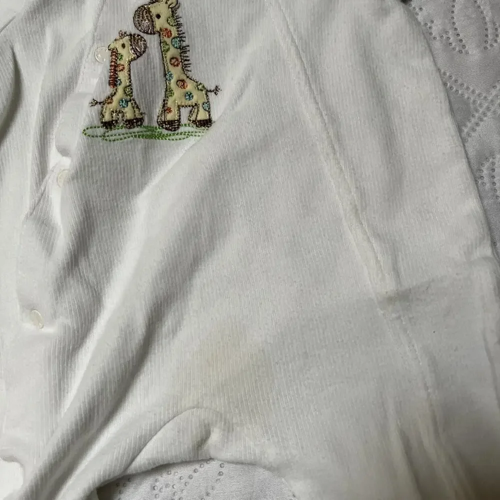 Little Me Giraffe Sleeper PJs Size 3m